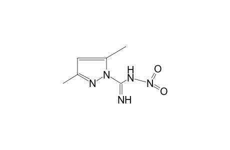 3,5-dimethyl-N-nitropyrazole-1-carboxamidine