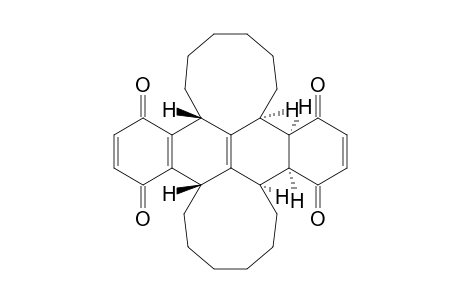 (6aR,6bS,10aR,10bS,16aR,20bS)-1,2,3,4,5,6,6a,6b,10a,10b,11,12,13,14,15,16,16a,20b-octadecahydrodicyclonona[fg,op]naphthacene-7,10,17,20-tetrone