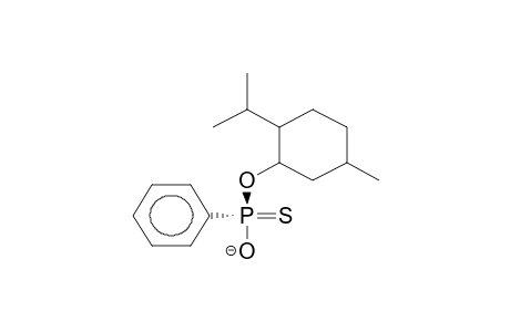 O-(L-MENTYL)-(R)-PHENYLTHIOPHOSPHONATE ANION