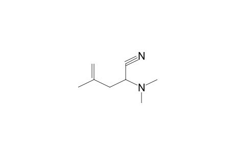 2-(Dimethylamino)-4-methyl-4-pentenenitrile