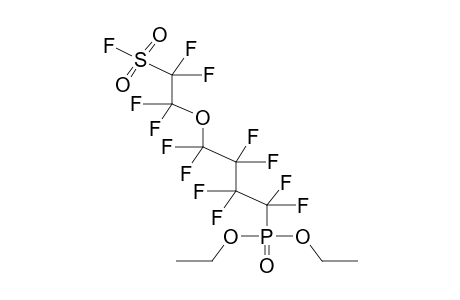 O,O-DIETHYL(7-FLUOROSULPHONYLPERFLUORO-5-OXAHEPTYL)PHOSPHONATE