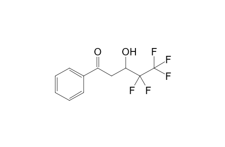 4,4,5,5,5-Pentafluoro-3-hydroxy-1-phenyl-1-pentanone
