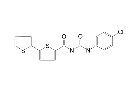 1-([2,2']Bithiophenyl-5-carbonyl)-3-(4-chloro-phenyl)-urea