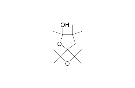 1,1,3,3,6,7,7-Heptamethyl-2,5-dioxaspiro-[3.4]-octan-6-ol