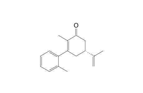 (R)-5-Isopropenyl-3-(2-methylphenyl)-2-methylcyclohex-2-enone