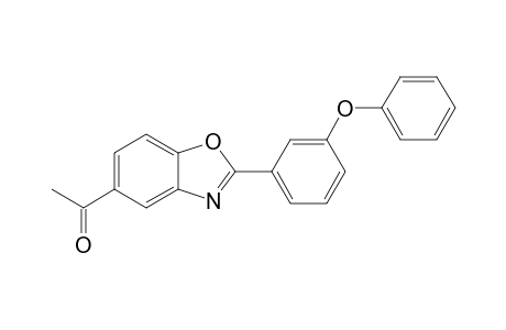 1-[2-(3-Phenoxyphenyl)benzoxazol-5-yl]ethanone