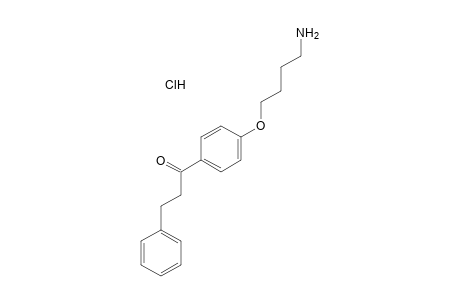 4'-(4-aminobutoxy)-3-phenylpropiophenone, hydrochloride