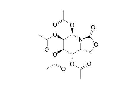 (5R,6S,7S,8R,8AS)-5,6,7,8-TETRAACETOXY-3-OXO-2-OXAINDOLIZIDINE