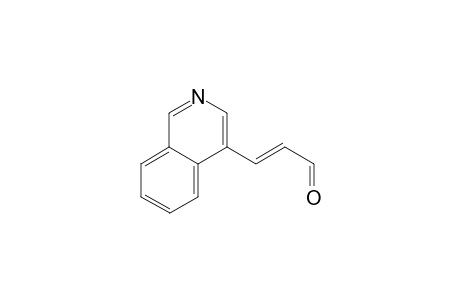 (E)-3-(isoquinolin-4-yl)acrylaldehyde