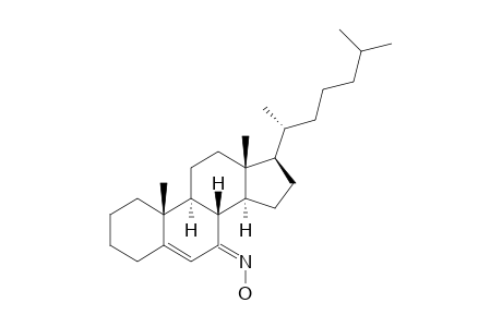 Cholest-5-en-7-one, oxime, (7E)-