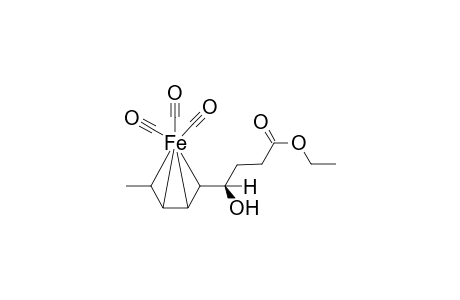(4R*,5R*,8S*)-[(5,8-.eta.)-Ethyl 4-Hydroxy-trans-5,trans-7-nonadienoate]tricarbonyliron complex