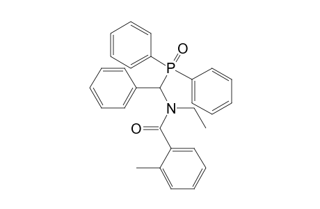 N-[alpha-(DIPHENYLPHOSPHINYL)BENZYL]-N-ETHYL-o-TOLUAMIDE