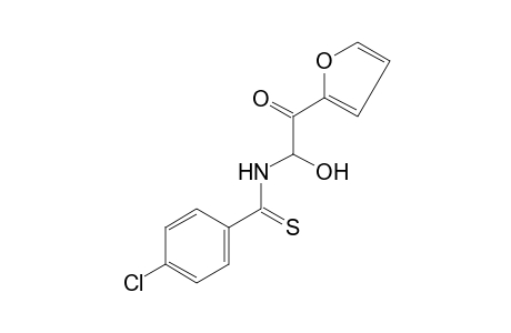 p-chloro-N-[2-(2-furyl)-1-hydroxy-2-oxoethyl]thiobenzamide