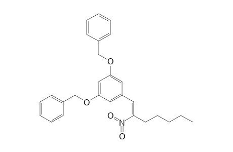 1-(3',5'-Dibenzyloxyphenyl)-2-nitrohept-1-ene