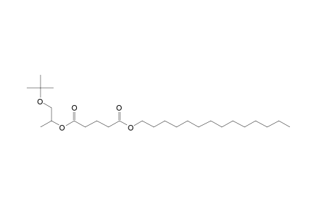 Glutaric acid, 1-(tert-butoxy)prop-2-yl tetradecyl ester