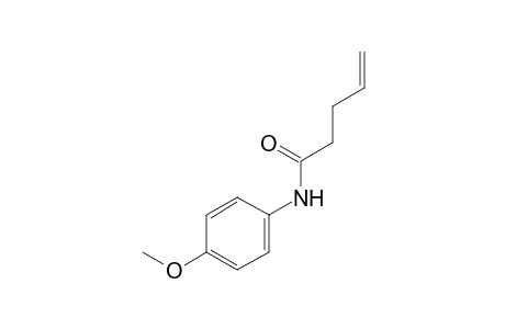N-(4-methoxyphenyl)pent-4-enamide