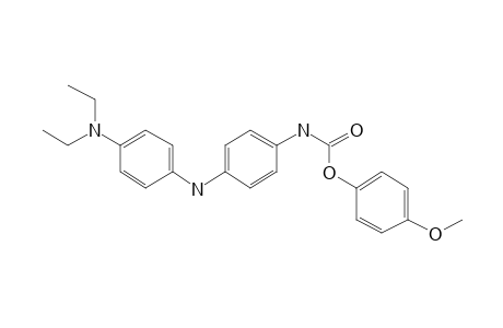 Carbamic acid, N-[4-[[4-(diethylamino)phenyl]amino]phenyl]-, 4-methoxyphenyl ester