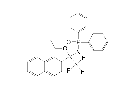 N-[1-ETHOXY-2,2,2-TRIFLUORO-1-(2-NAPHTHYL)-ETHYL]-P,P-DIPHENYLPHOSPHINIC-AMIDE