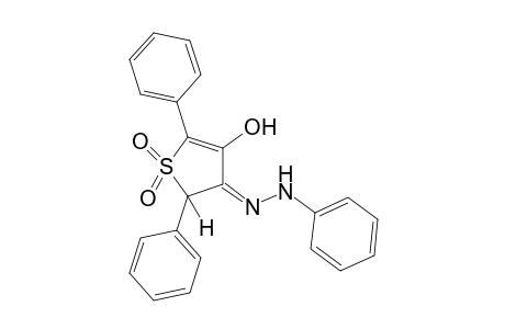 2,5-diphenyl-4-hydroxy-3(2H)-thiophenone, phenylhydrazone, 1,1-dioxide