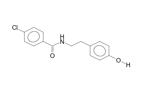 4-Chloro-N-[2-(4-hydroxyphenyl)ethyl]benzamide