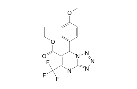 Ethyl_7-(4-methoxyphenyl)-5-trifluoromethyl-4,7-dihydrotetrazolo-[1.5-A]-pyrimidine-6-carboxylate