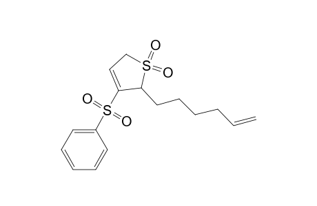 2-Hex-5-enyl-3-(phenylsulfonyl)-2,5-dihydrothiophene 1,1-dioxide