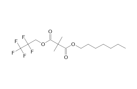 Dimethylmalonic acid, heptyl 2,2,3,3,3-pentafluoropropyl ester