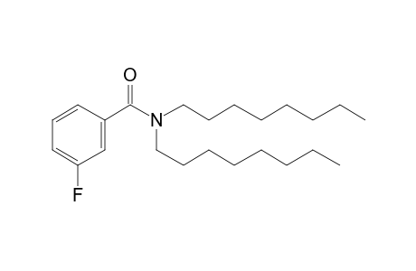 Benzamide, N,N-dioctyl-3-fluoro-