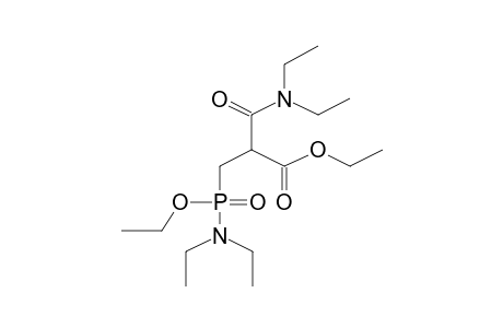 O-ETHYL-N,N-DIETHYLAMIDO-2-CARBOETHOXY-2-DIETHYLCARBAMOYLETHYLPHOSPHONATE