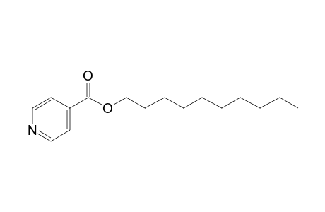 Isonicotinic acid, decyl ester