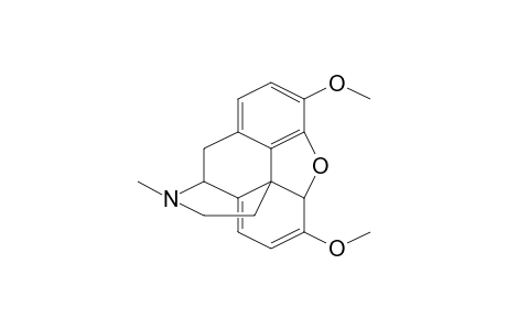 Morphinan, 6,7,8,14-tetradehydro-4,5-epoxy-3,6-dimethoxy-17-methyl-, (5.alpha.)-