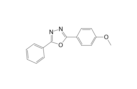 2-(4-Methoxy-phenyl)-5-phenyl-1,3,4-oxadiazole