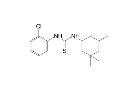 1-(o-chlorophenyl)-2-thio-3-(3,3,5-trimethylcyclohexyl)urea