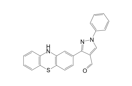 3-(10H-Phenothiazin-2-yl)-1-phenyl-1H-pyrazole-4-carbaldehyde