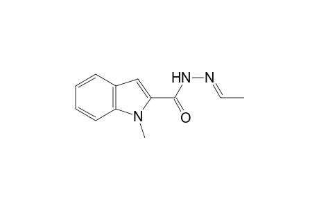 1-Methylindole-2-carboxylic acid, ethylidenehydrazide