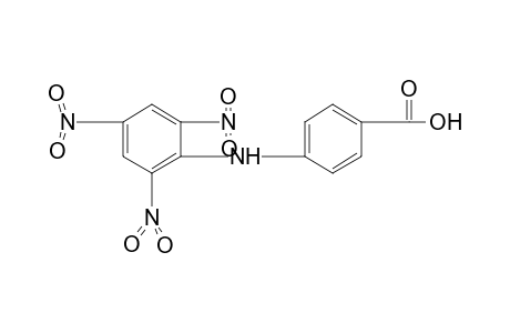 p-(2,4,6-trinitroanilino)benzoic acid