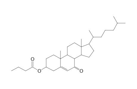 Cholesterol, 7-oxo-, butyrate