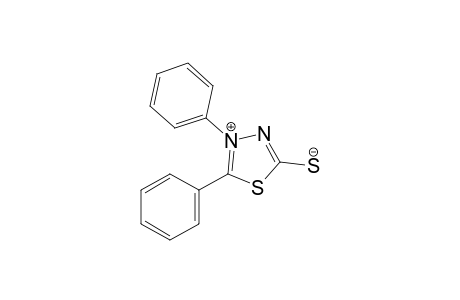 2,3-diphenyl-5-marcapto-1,3,4-thiadiazolium hydroxide, inner salt