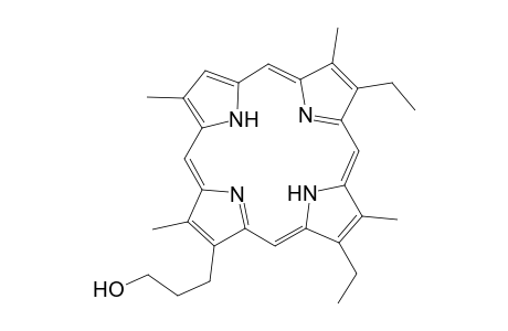 1,3,5,8-tetramethyl-4,6-diethyl-7-[.gamma.-hydroxypropyl]porphyrin