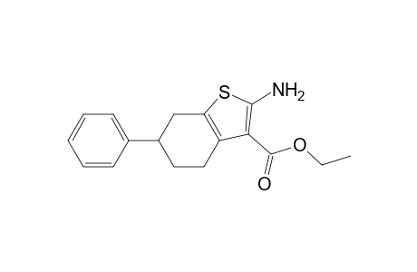 Ethyl 2-amino-6-phenyl-4,5,6,7-tetrahydrobenzo[b]thiophene-3-carboxylate