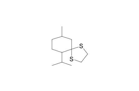 2-ISOPROPYL-5-METHYLCYCLOHEXAN-1-SPIRO-2'-(1,3-DITHIOLAN);MENTHON-ETHYLENTHIOACETAL
