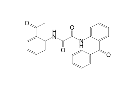 Oxamide, N-(2'-acetylphenyl)-N'-(2'-benzoylphenyl)-