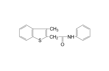 3-methylbenzo[b]thiophene-2-acetanilide