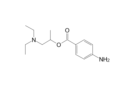 (+/-)-1-(DIETHYL-AMINO-METHYL)-ETHYL-4-AMINO-BENZOATE