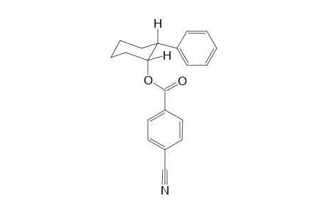 (Trans)2'-phenylcyclohexyl 4-cyanobenzoate