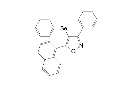 5-(Naphthalen-1-yl)-3-phenyl-4-(phenylselenyl)isoxazole