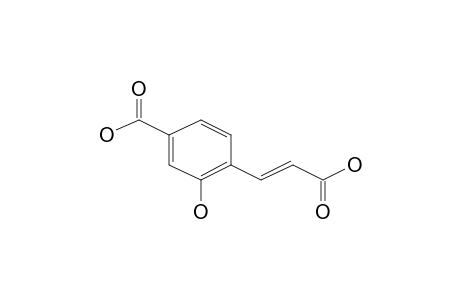 4-(2-Carboxyvinyl)-3-hydroxybenzoic acid