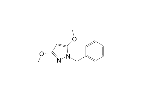 3,5-DIMETHOXY-1-BENZYLPYRAZOLE