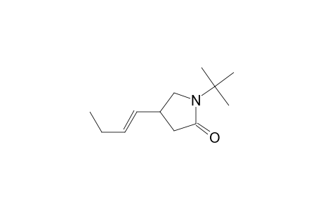 N-(Tert-butyl)-4-(trans-1-buten-1-yl)-2-pyrrolidone