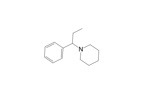 1-(1-Phenylpropyl)piperidine